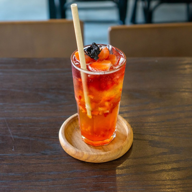 Strawberry – Oolong Tea 